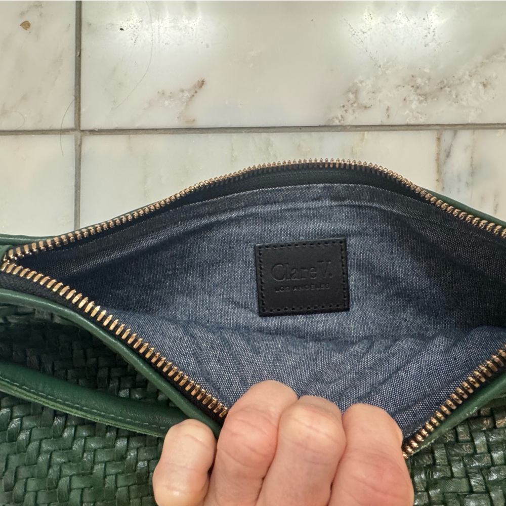 Clare V Evergreen Petit Moyen Crossbody Bag - Picture 10 of 11